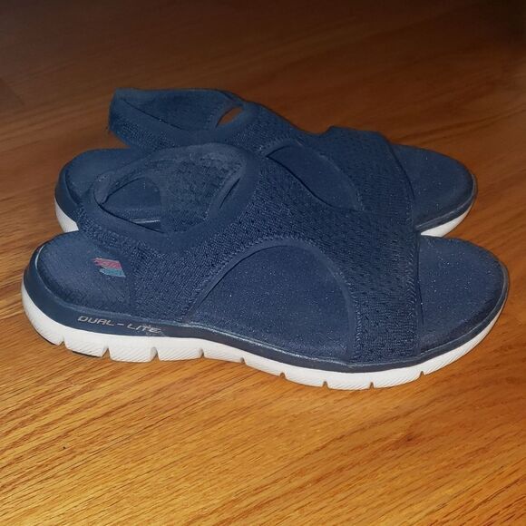 Clarks blue Slingback Sandals - Picture 1 of 6